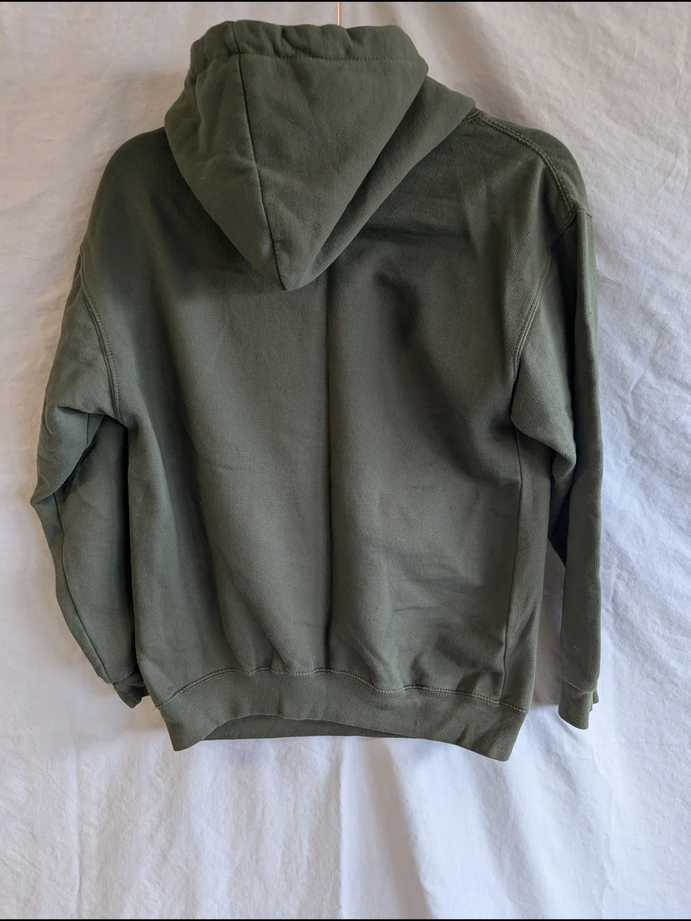 Olive Green NASA Pullover Hoodie - Picture 2 of 3
